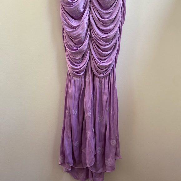 New purple silk dress - Picture 3 of 3